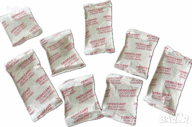 Сашета десикант, влагоабсорбатор, силикагел на пликчета, снимка 3 - Други - 44473031