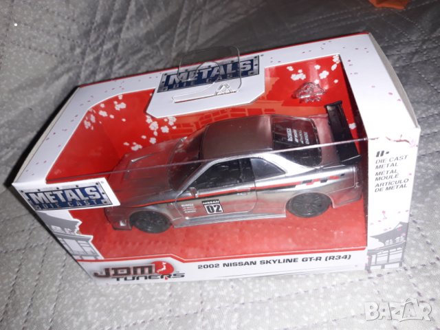 NISSAN SKYLINE GT-R R 34 JADA  TOP OF THE TOP  , снимка 14 - Колекции - 34768241