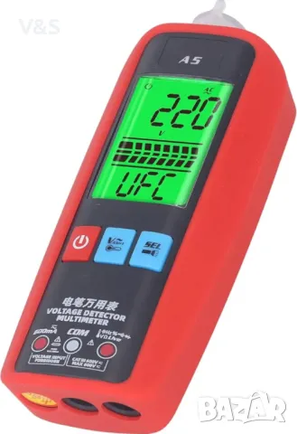 Мултиметър, ABS с широко приложение, 6000-цифрен автоматичен обхват, тестер за напрежение, мултицет,, снимка 2 - Друга електроника - 48413768