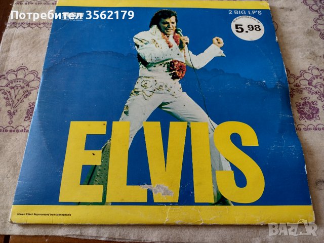 Плоча на Елвис Пресли, снимка 6 - Грамофонни плочи - 41339173