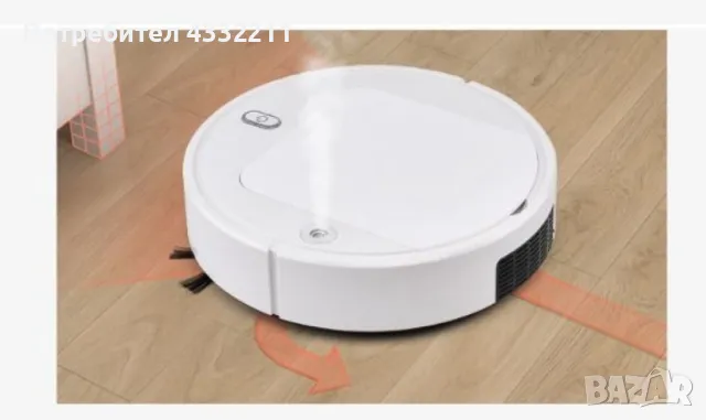 Електрическа прахосмукачка робот с опция за мокро почистване Robot14, снимка 3 - Прахосмукачки - 49217452