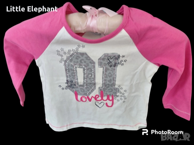 Блузка с дълъг ръкав за 18-24 мес мом"01 Lovely stars",Англия/нова