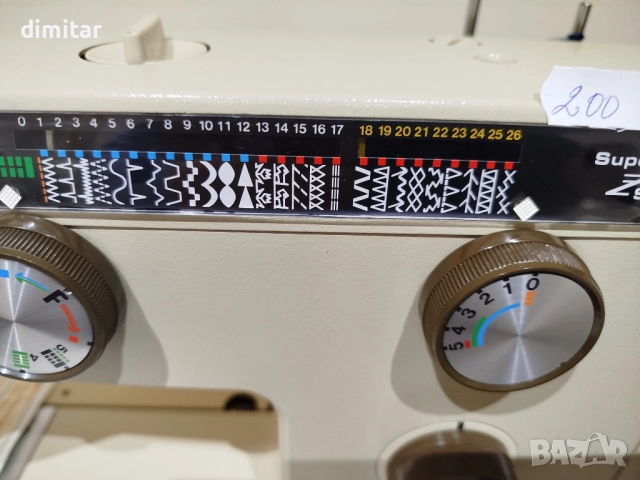 Метална шевна машина RICCAR , снимка 6 - Шевни машини - 52321377