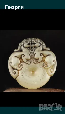 Стар нефрит-3, снимка 2 - Антикварни и старинни предмети - 50131107