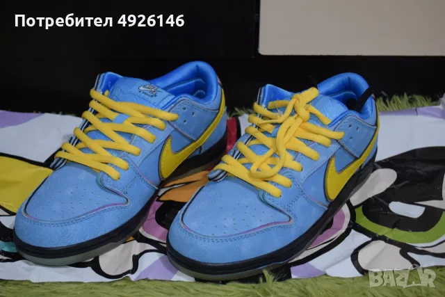 ЧИСТО НОВИ! Nike SB Dunk Low x The Powerpuff Girls "Bubbles"
