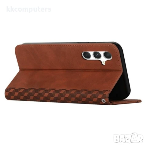 Samsung Galaxy A36 5G / A56 5G Imprinted Wallet Кожен Калъф + Протектор, снимка 7 - Калъфи, кейсове - 50789993
