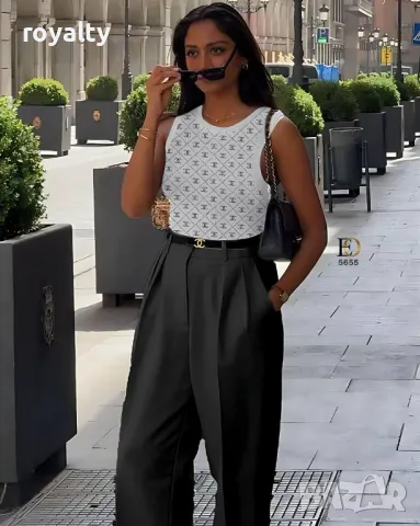 Ch🅰️nel дамски комплекти , снимка 2 - Комплекти - 49483920