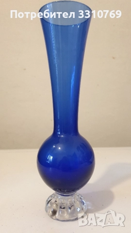 Красиви кристални вази Мурано в стил "Арт нуово"., снимка 2 - Вази - 52431929