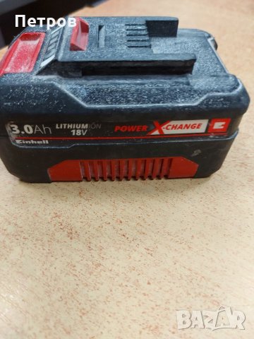 Продавам Батерия Einhell 18V 3.0AH Li Ion, снимка 3 - Други инструменти - 35682643