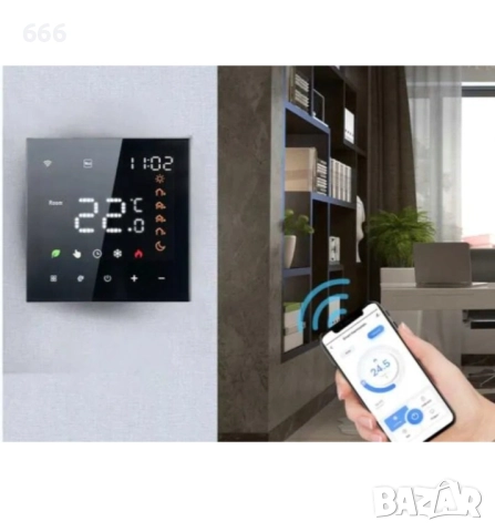 Интелигентен WiFi термостат, снимка 10 - Друга електроника - 52890492