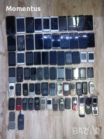 Партида стари телефони продажба на цялата партида 72 бр на едро 