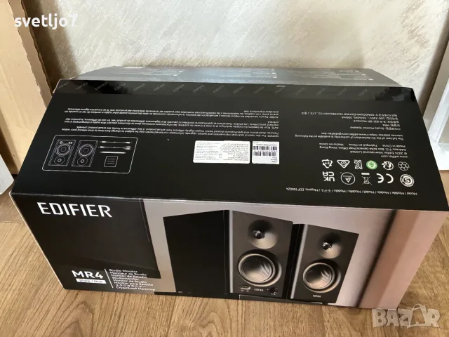 Edifier MR4 Black Активни колони, снимка 4 - Тонколони - 56058230