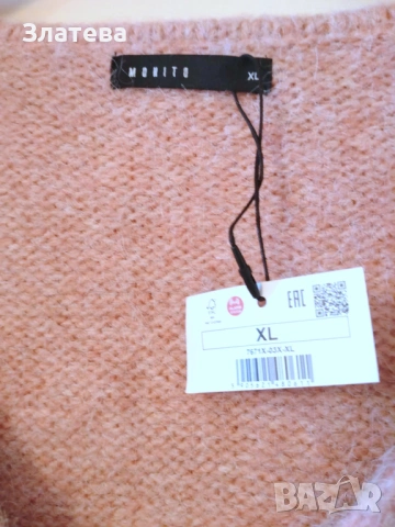 Свободен пуловер Mohito , XL, НОВ с етикет, снимка 2 - Блузи с дълъг ръкав и пуловери - 53541101