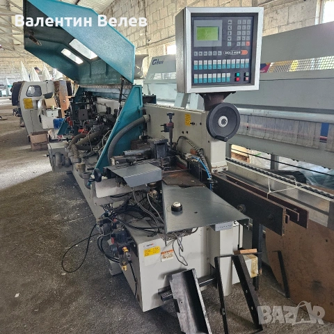 кантираща машина holz her triathlon 300,точно окрайчване ерови фрези корнер прави цикли и полири, снимка 17 - Други машини и части - 53519906