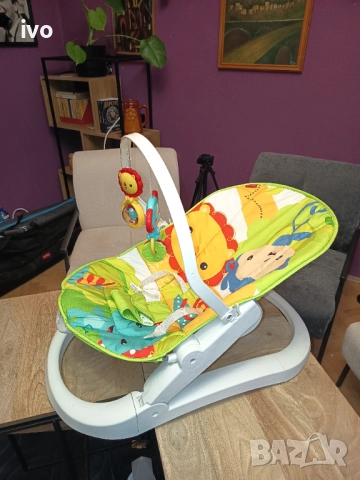 Бебешки шезлонг стол за бебе, снимка 10 - Детски шезлонги - 52949213