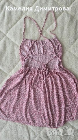 Розова лятна рокличка на цветя – лека и ефирна