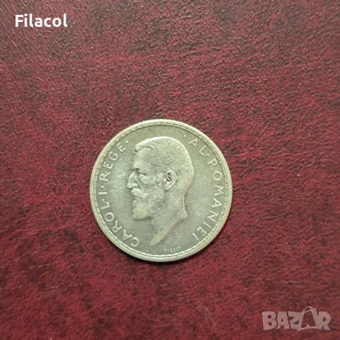 Румъния 1 лея 1910 г., снимка 2 - Нумизматика и бонистика - 52865775