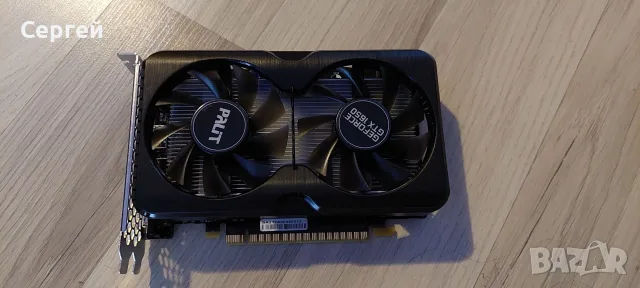 Продавам Palit gtx 1650 4gb gddr6