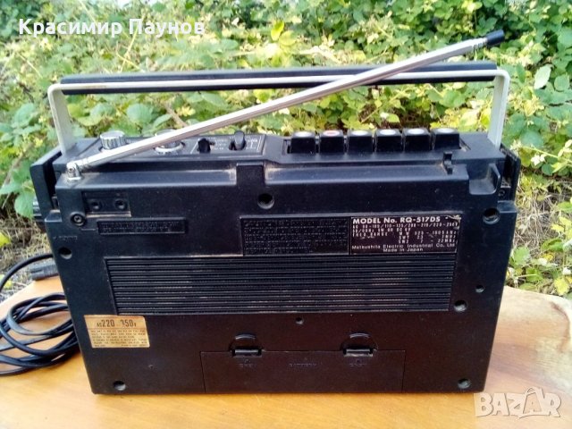 Radio cassete recorder ,,National Panasonic ", снимка 4 - Радиокасетофони, транзистори - 41303276