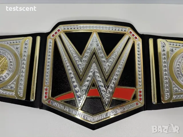 Шампионски пояс WWE World Heavyweight Championship световната титла в кеча Mattel детски belt колан, снимка 10 - Други - 48495444