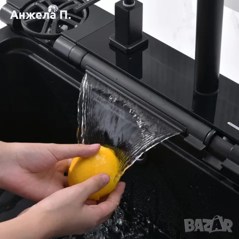 КОМПЛЕКТ МИВКА С ФИЛТРИРAЩА СИСТЕМА И ДОПЪЛНИТЕЛНИ ФУНКЦИИ INTER CERAMIC AQUARIS, снимка 5 - Мивки - 56168247