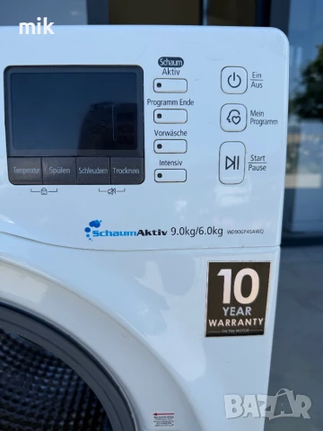 Пералня със сушилня Самсунг Инверторен мотор, снимка 4 - Перални - 51190097