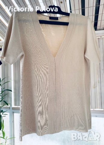 Блуза/тениска YOUR SIXTH SENSE плътна коприна, снимка 11 - Корсети, бюстиета, топове - 41248840