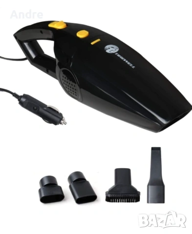 Практична прахосмукачка, подходяща за кола, 4 накрайника, снимка 5 - Аксесоари и консумативи - 53277504