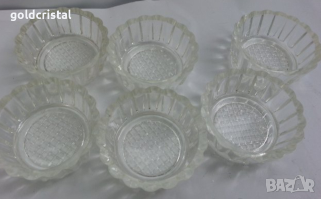 Стари кристални  руски мини купички , снимка 8 - Антикварни и старинни предмети - 17478599