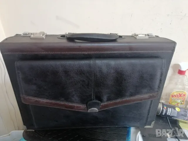 Чанта за документи, кожена, снимка 2 - Чанти - 49881523