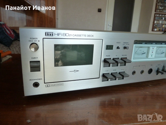 ITT HiFi 8021 Kassette deck, снимка 3 - Ресийвъри, усилватели, смесителни пултове - 53770231