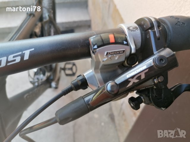 Алуминиев планински велосипед GHOST 26" с хидравлични дискови спирачки мекица, снимка 10 - Велосипеди - 40892569