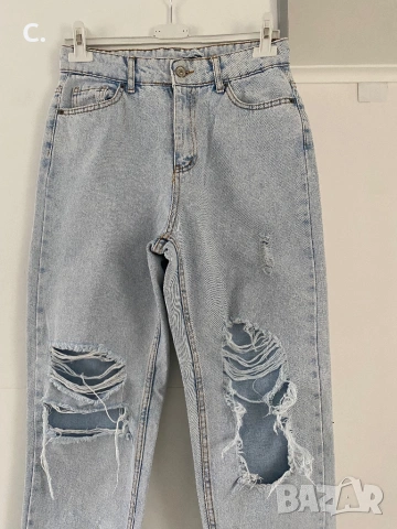 Дамски дънки, снимка 2 - Дънки - 53302402