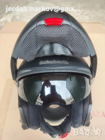 Модуларна каска за мотор Шуберт Schuberth C3 M 57см, снимка 8 - Аксесоари и консумативи - 53582754