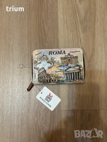 Ново портмоне сувенир от Рим, снимка 2 - Портфейли, портмонета - 51280115