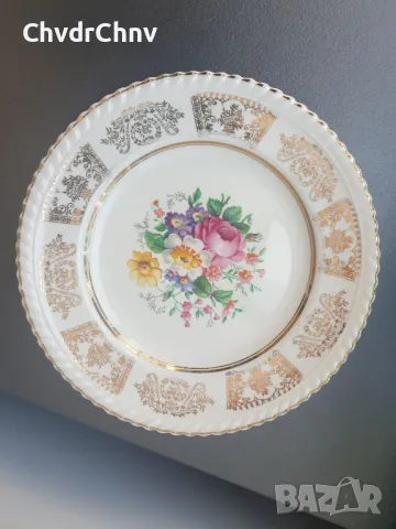 Англия 1920-1940-1950/Johnson Bros/Paragon/стара аглийска порцеланова чиния