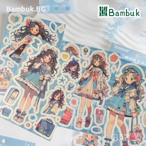 Стикери "LumiBlue", снимка 6 - Ученически пособия, канцеларски материали - 52618021