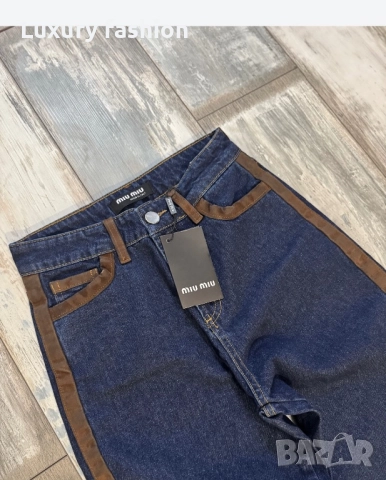 Дамски дънки Miu Miu, снимка 6 - Дънки - 52463878