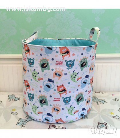 ТЕКСТИЛЕН И СГЪВАЕМ КОШ ЗА ДЕТСКИ ДРЕХИ И ИГРАЧКИ - код 3054, снимка 13 - Други - 33897286
