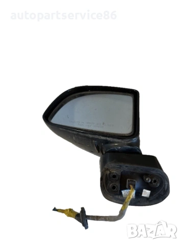 Ляво външно огледало, черно, за KIA Carens 2007–2011 2.0 CRDi, снимка 3 - Части - 53154809