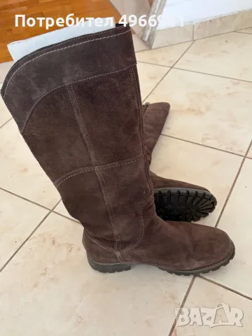 Дамски велурени ботуши Timberland, снимка 2 - Дамски ботуши - 56330795