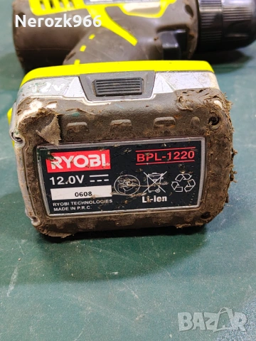Акумулаторна бормашина Ryobi LSD-120 12v, снимка 3 - Винтоверти - 53862561