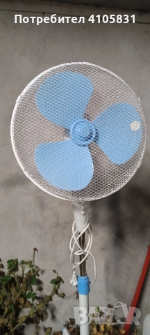 вентилатор tesi три степенен, снимка 2 - Вентилатори - 52422844