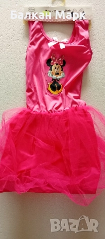 ✨ Детска рокля Дисни Мини Маус / Disney Minnie Mouse – оригинална, размери 3/4, 5/6, 7/8 години 