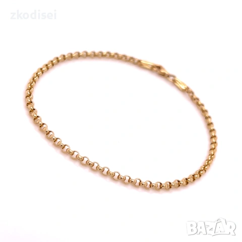 Златна дамска гривна 1,67гр. 19,0см. 14кр. проба:585 модел:36306-3