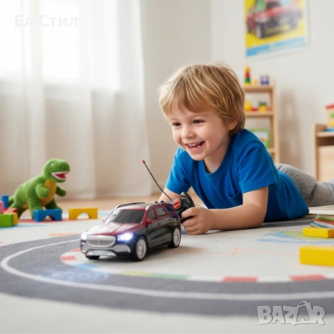 Радиоуправляема кола Mercedes-Benz Maybach GLS – луксозен коледен подарък за деца, снимка 5 - Коли, камиони, мотори, писти - 53583087