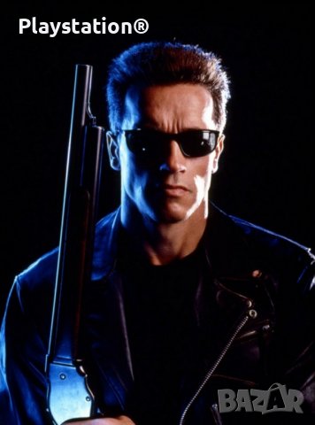 TERMINATOR Арнолд Шварценегер латексова маска от филма ТЕРМИНАТОР 2, снимка 1