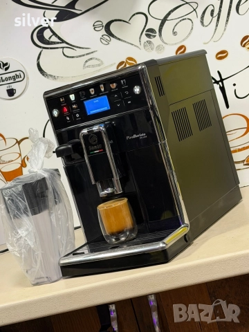 Кафемашина кафе автомат Saeco PicoBarista deluxe с гаранция, снимка 5 - Кафемашини - 52393397