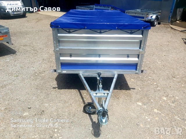 Туристическо, самосвално ремарке VESTA LIGHT 23 с допълнителни канати и плосък брезент, снимка 7 - Ремаркета - 53392944