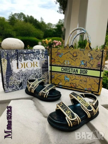 дамски сандали christian dior , снимка 5 - Сандали - 50577934